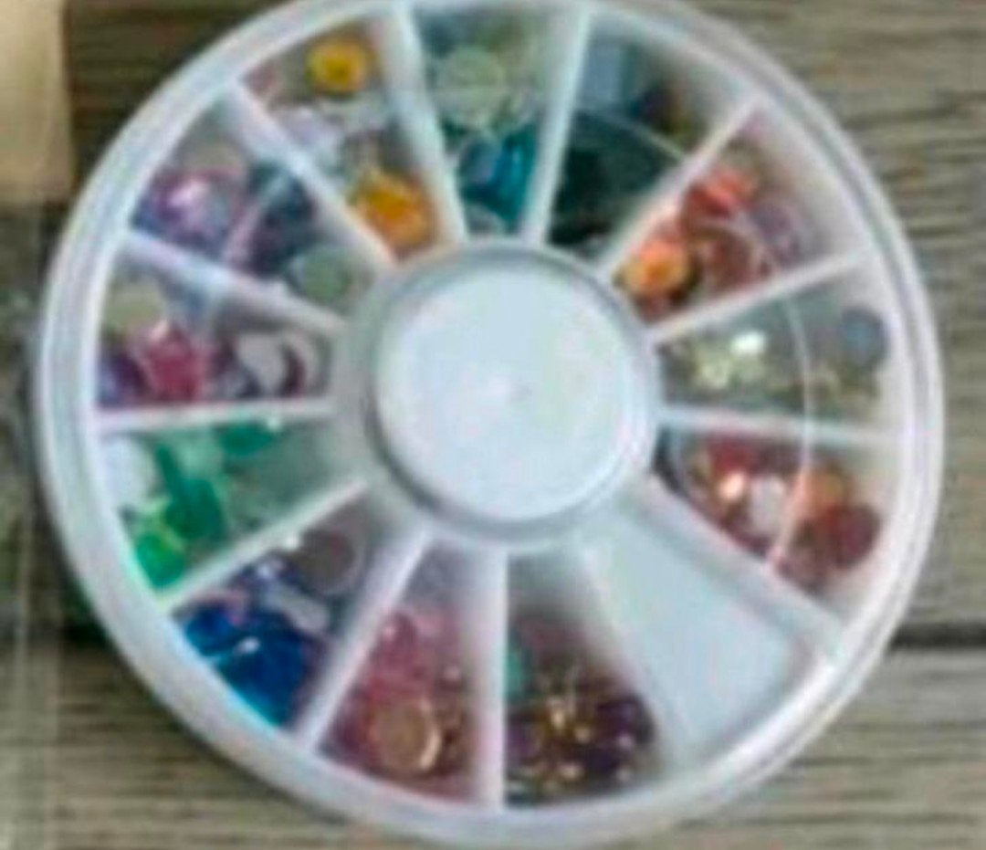 Nagelversiering studs 5mm acryl rhinestones knutselen, Overige kleuren, Nieuw, Ophalen of Verzenden, Handen en Nagels