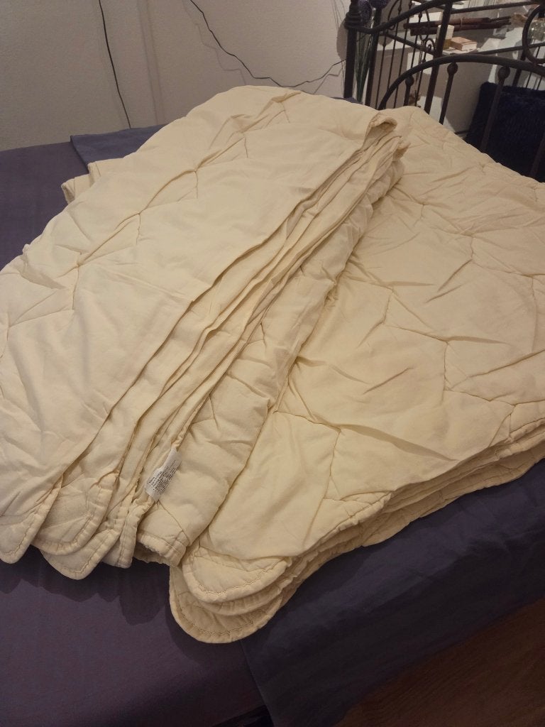 4 seizoenen dekbed, Ophalen, Beige, Ademend, Katoen