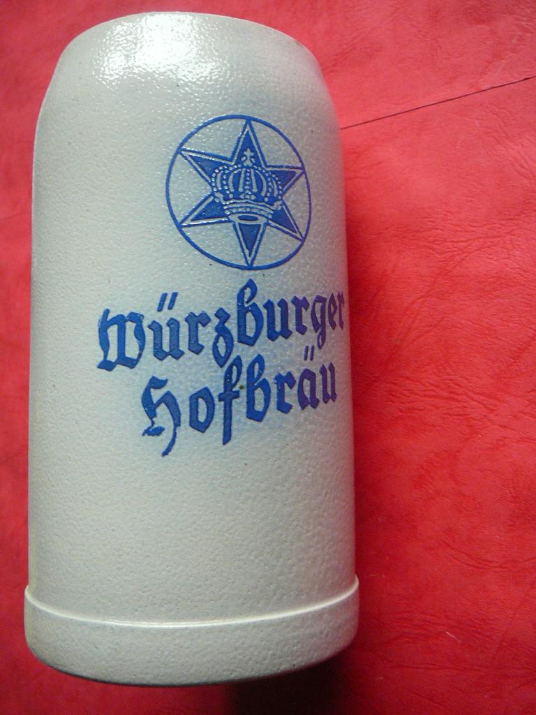 bierpul Wurzburger Hofbrau, Ophalen of Verzenden, Zo goed als nieuw, Pul(len), Overige merken
