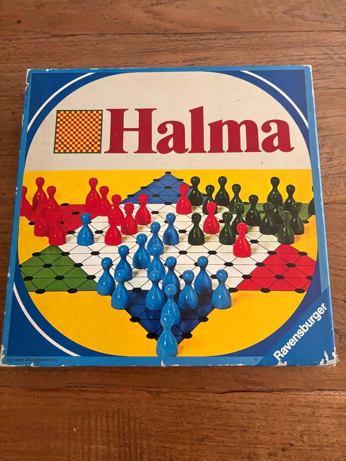 Vintage Halma bordspel van Ravensburger, Ophalen, Gebruikt