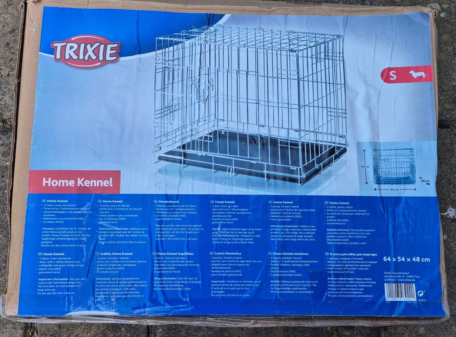 Bench Trixie hond of kat - maat S, Ophalen