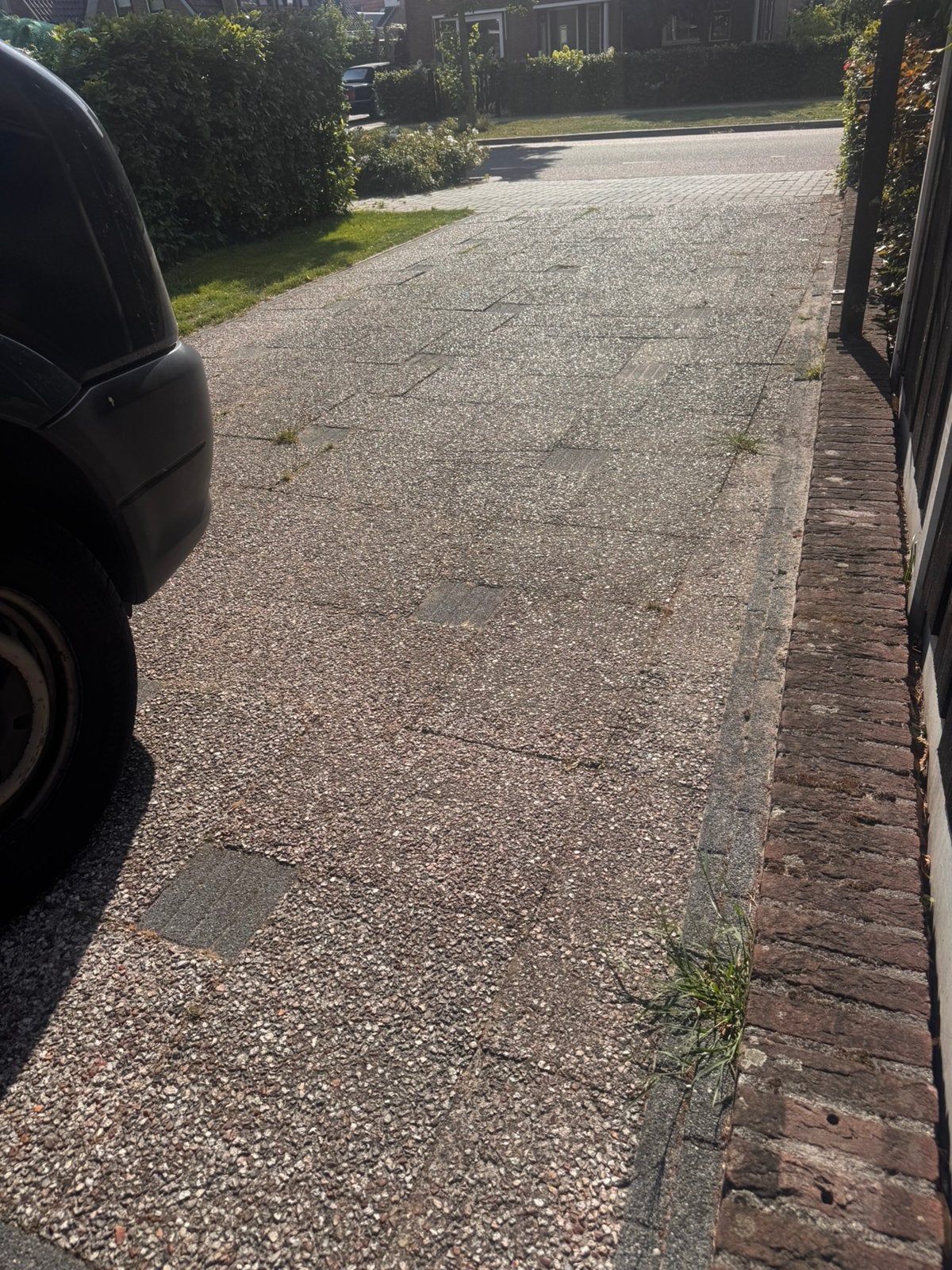 GRATIS grindtegels!, Tuin en Terras, Ophalen, Gebruikt, Beton, Terrastegels