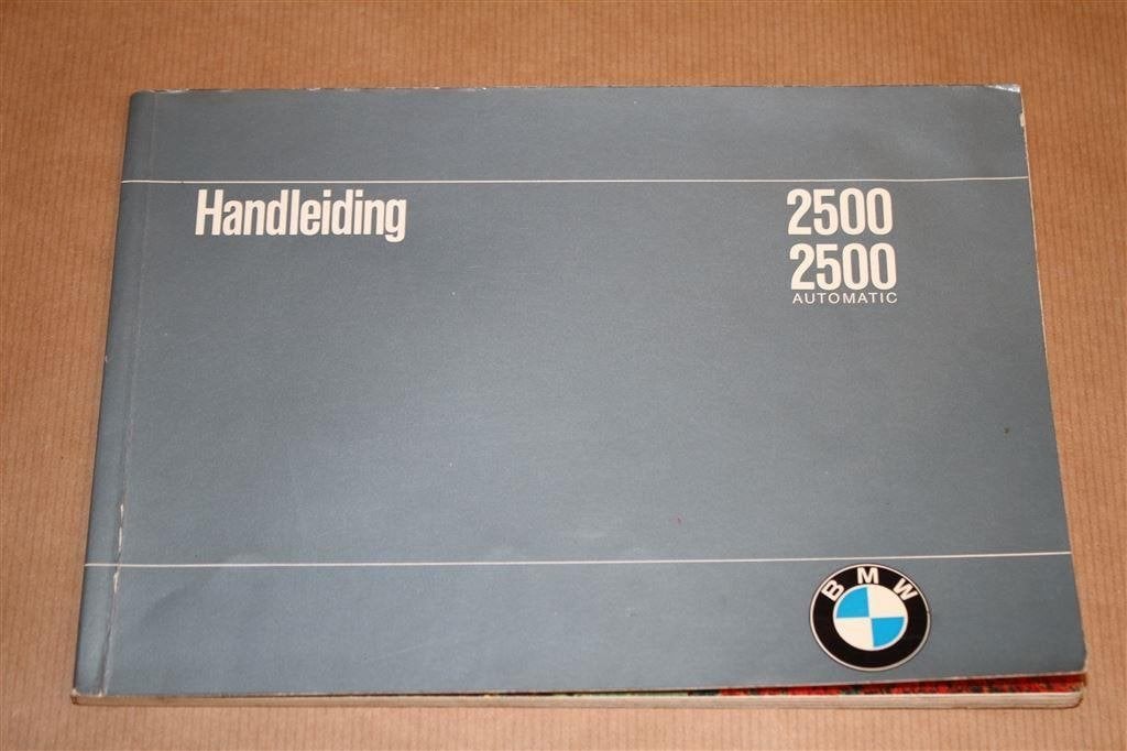 Handleiding BMW 2500 / 2500 Automatic - Circa 1976, Ophalen of Verzenden
