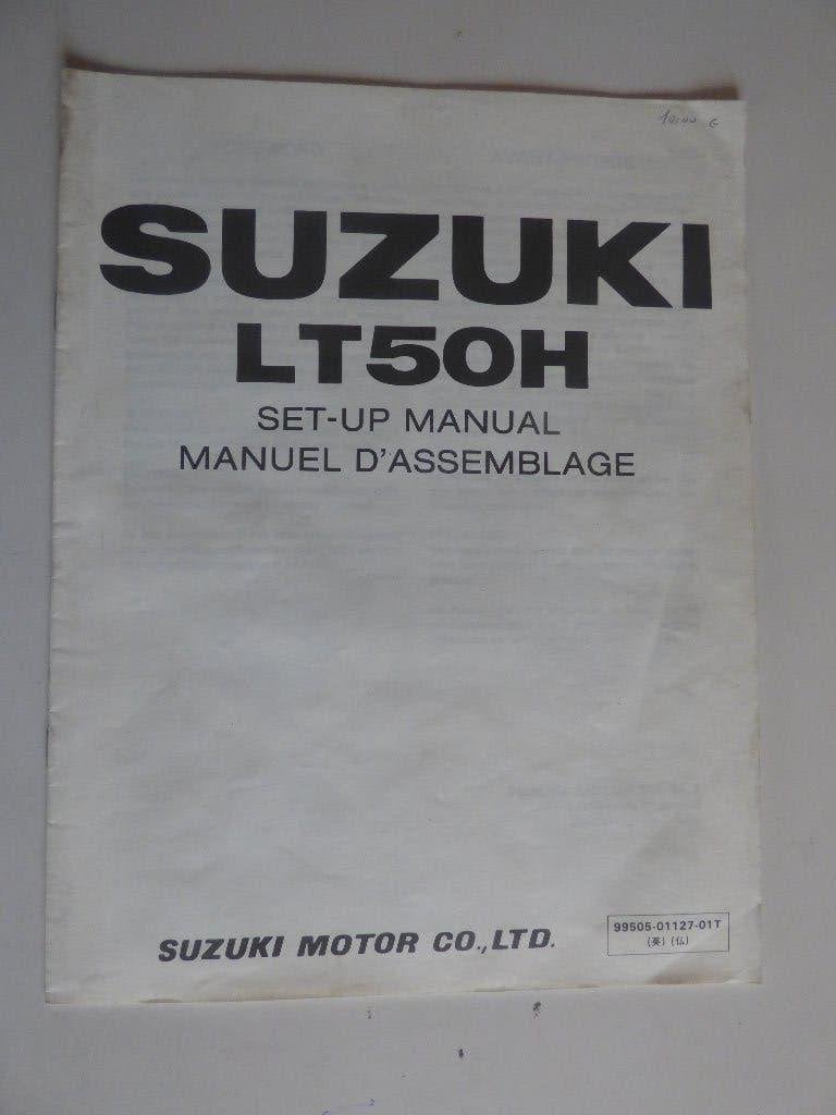 SUZUKI LT50H MONTAGE HANDLEIDING, Motoren, Ophalen of Verzenden, Suzuki