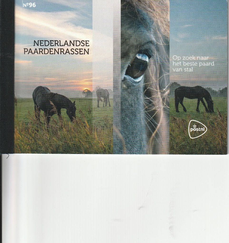 Prestigeboekje 96 - Nederlandse Paardenrassen, Ophalen of Verzenden, Na 1940, Postfris