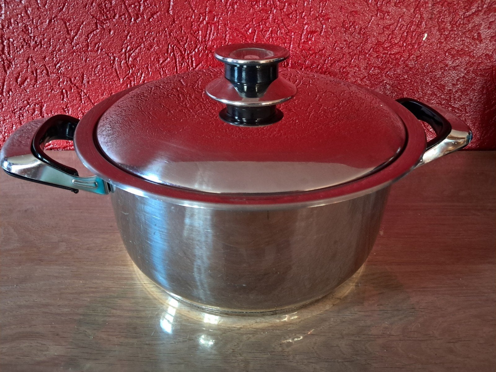Klassieke, hoogwaardige roestvrijstalen kookpan van Solingen, Ophalen of Verzenden, Zo goed als nieuw, Kookpan of Snelkookpan