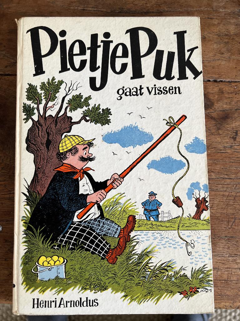 Pietje Puk Gaat vissen 6e boekje, Eén stripboek, Ophalen of Verzenden, Gelezen