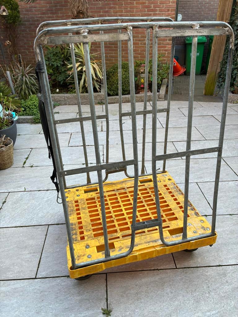 2 heks Rolcontainer, 100 liter of meer, Ophalen, Transportkar