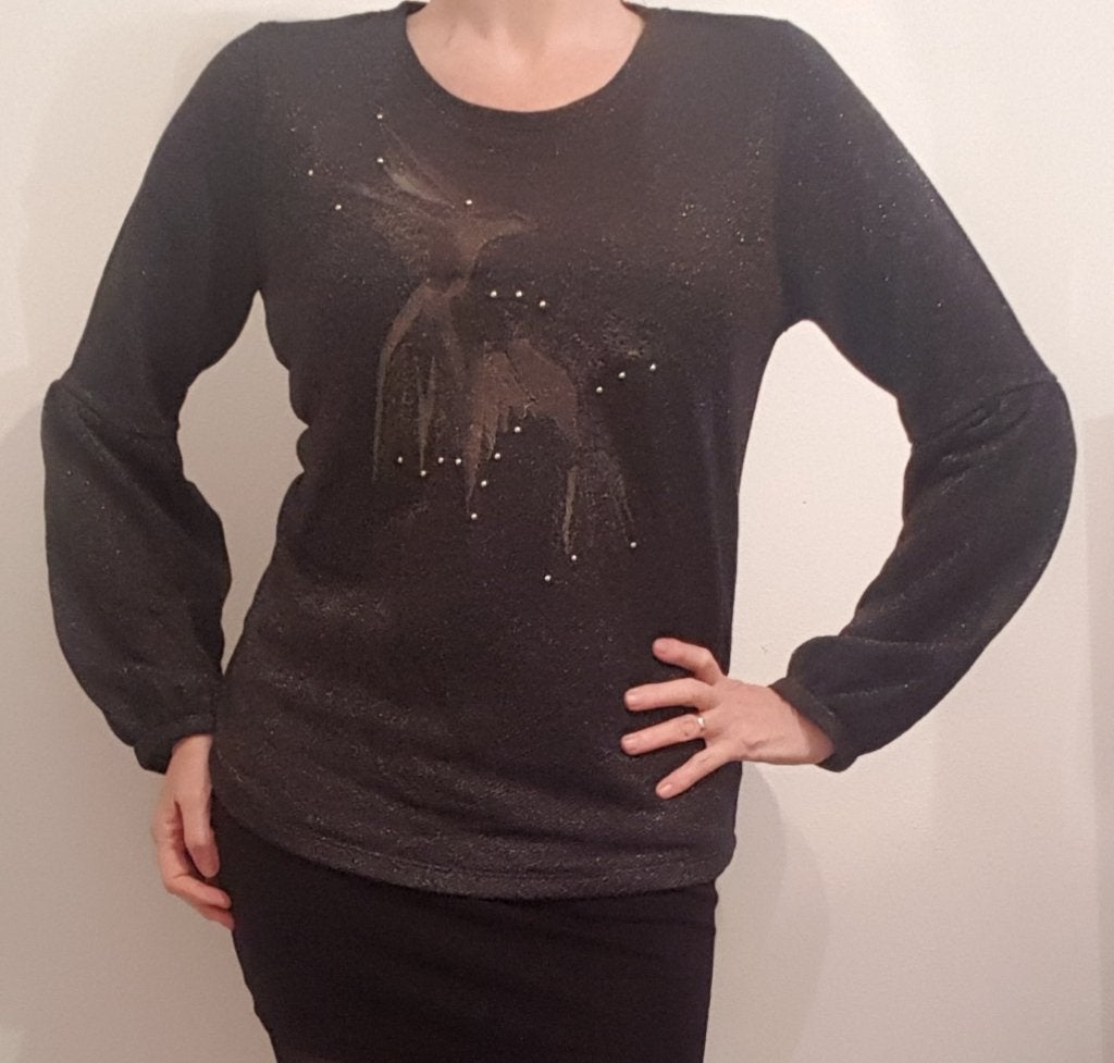 Mooie sweater large, Ophalen of Verzenden, Zo goed als nieuw, Maat 42/44 (L)