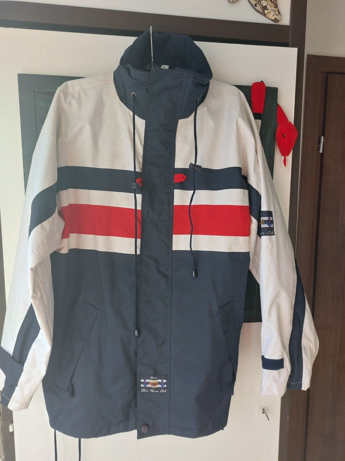 Navy Club Windjack Maat XL, Blauw, Maat 46/48 (XL) of groter, Ophalen of Verzenden, Gedragen