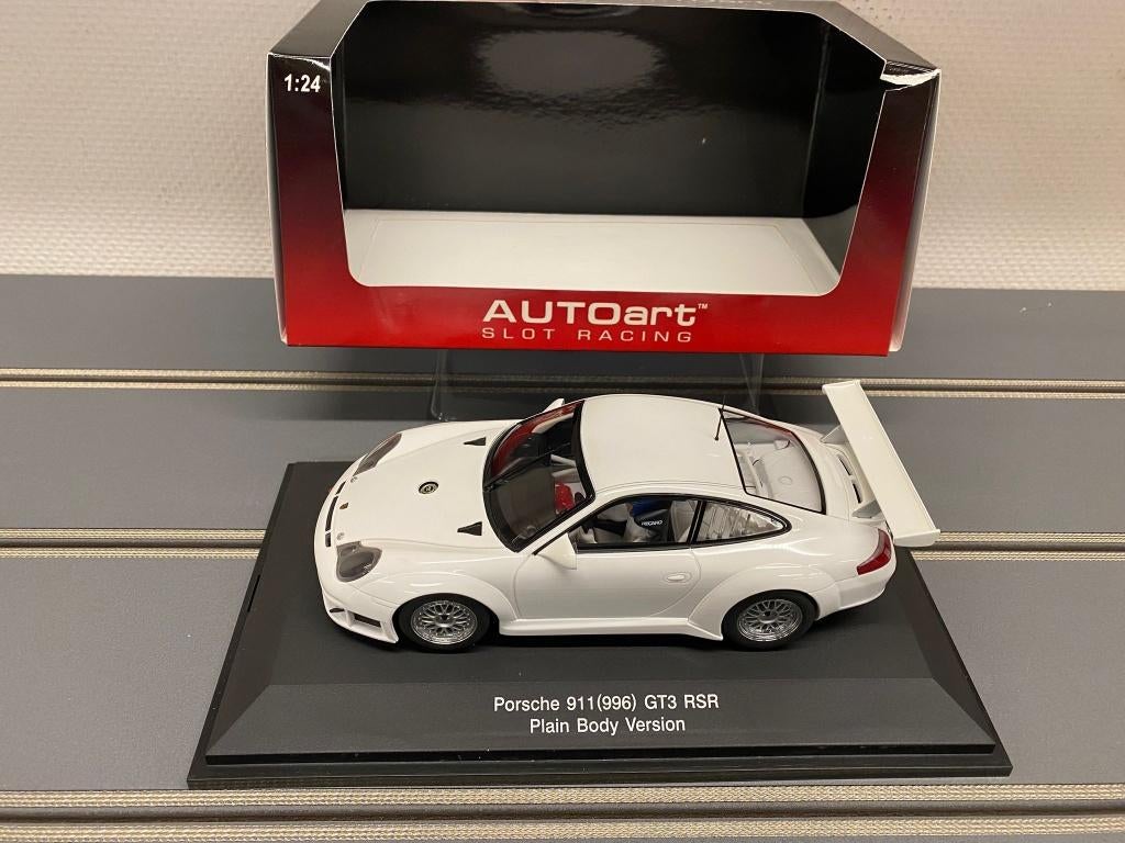 AUTOart Slotcar Porsche 911 (996) GT3 RSR, Overige merken, Racebaan, Nieuw, Ophalen of Verzenden