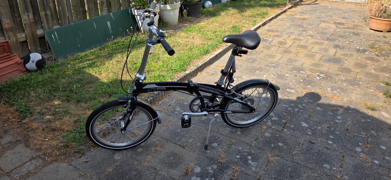 Cyco Compact Bikecycle - Opvouwbare fiets, 20 inch of meer, Gebruikt, Velgrem, Versnellingen