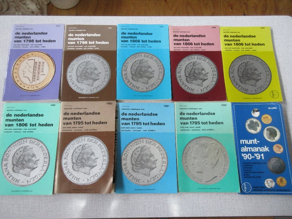 Oude munten catalogus Nederlandse munten, Ophalen of Verzenden, Koningin Wilhelmina, Overige waardes