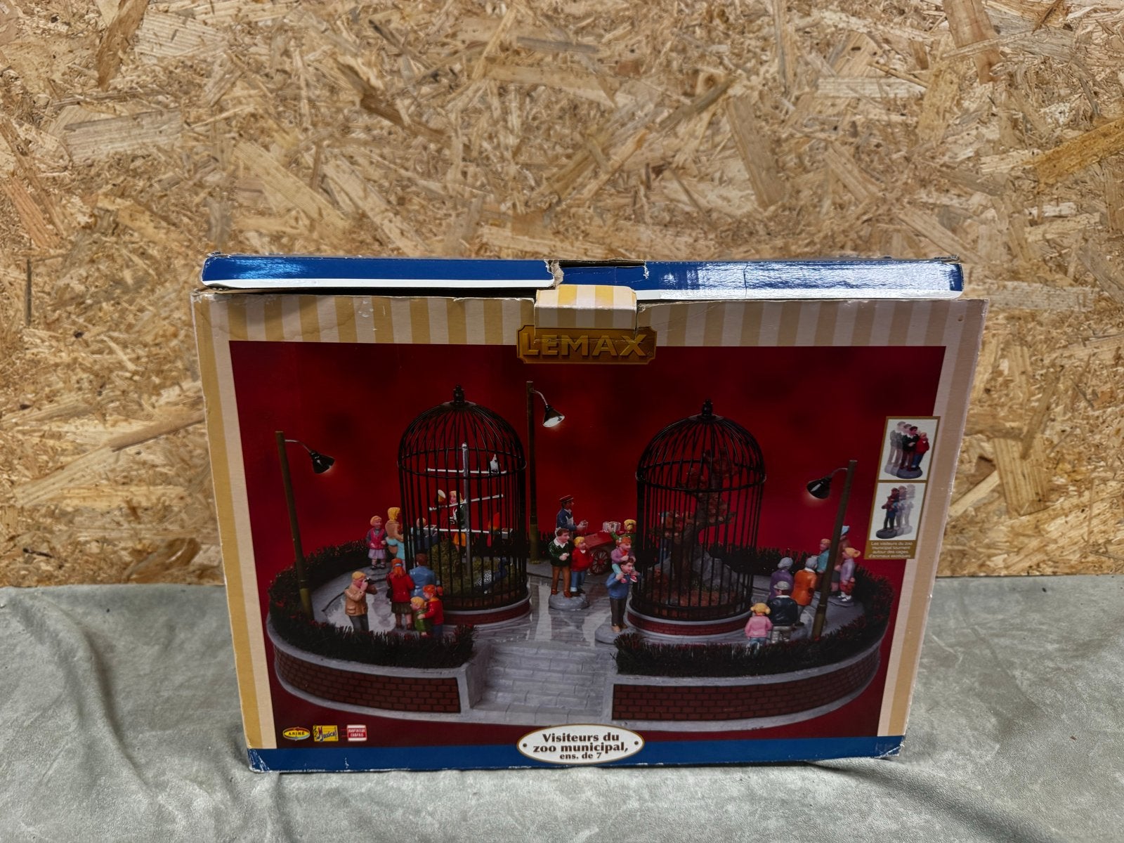 Lemax City Zoo Visitors (84854) – Kerstdorp Taferelen - ReK4, Diversen, Ophalen of Verzenden, Lemax, X, X