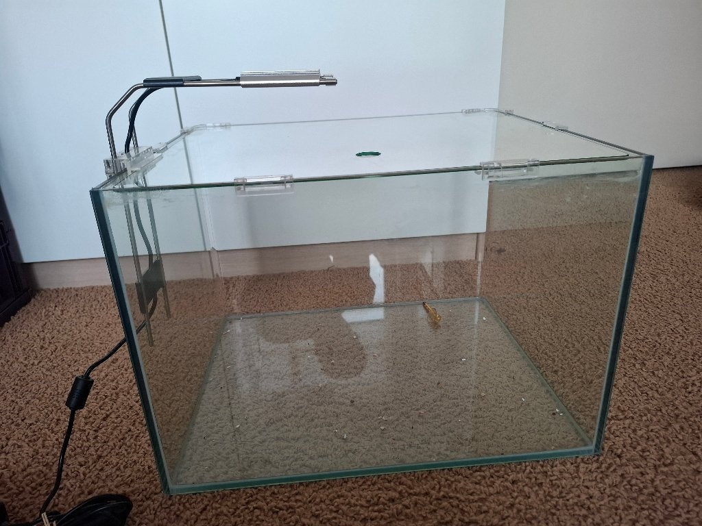 Te koop Aquarium, Ophalen, Verwarming, Gebruikt, Leeg aquarium