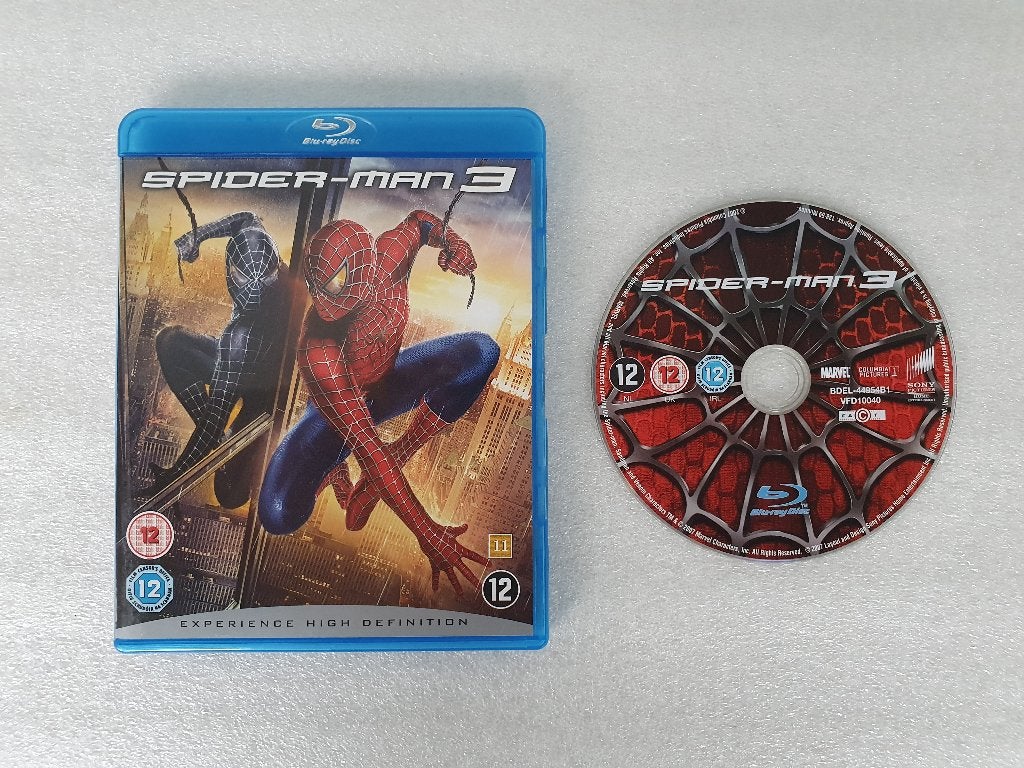 Blu-Ray: Spider-man 3, Ophalen of Verzenden, Gebruikt, Actie
