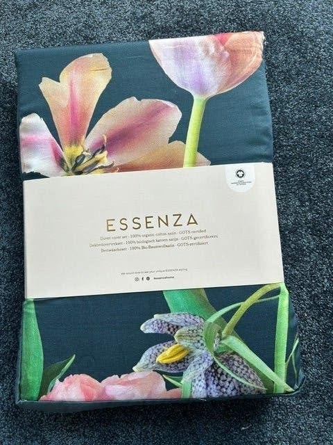 Essenza dekbedovertrek 260 100% Satijn Bio Katoen, Info@essenzahome.nl, Meerkleurig, Essenza, Dekbedovertrek