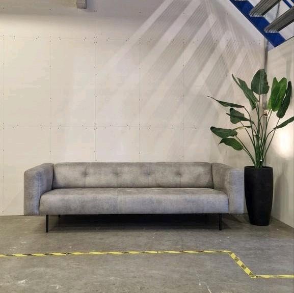 Vtwonen Luxe designbank zgan 245x90, Driepersoons, 75 tot 100 cm, Ophalen of Verzenden, Zo goed als nieuw