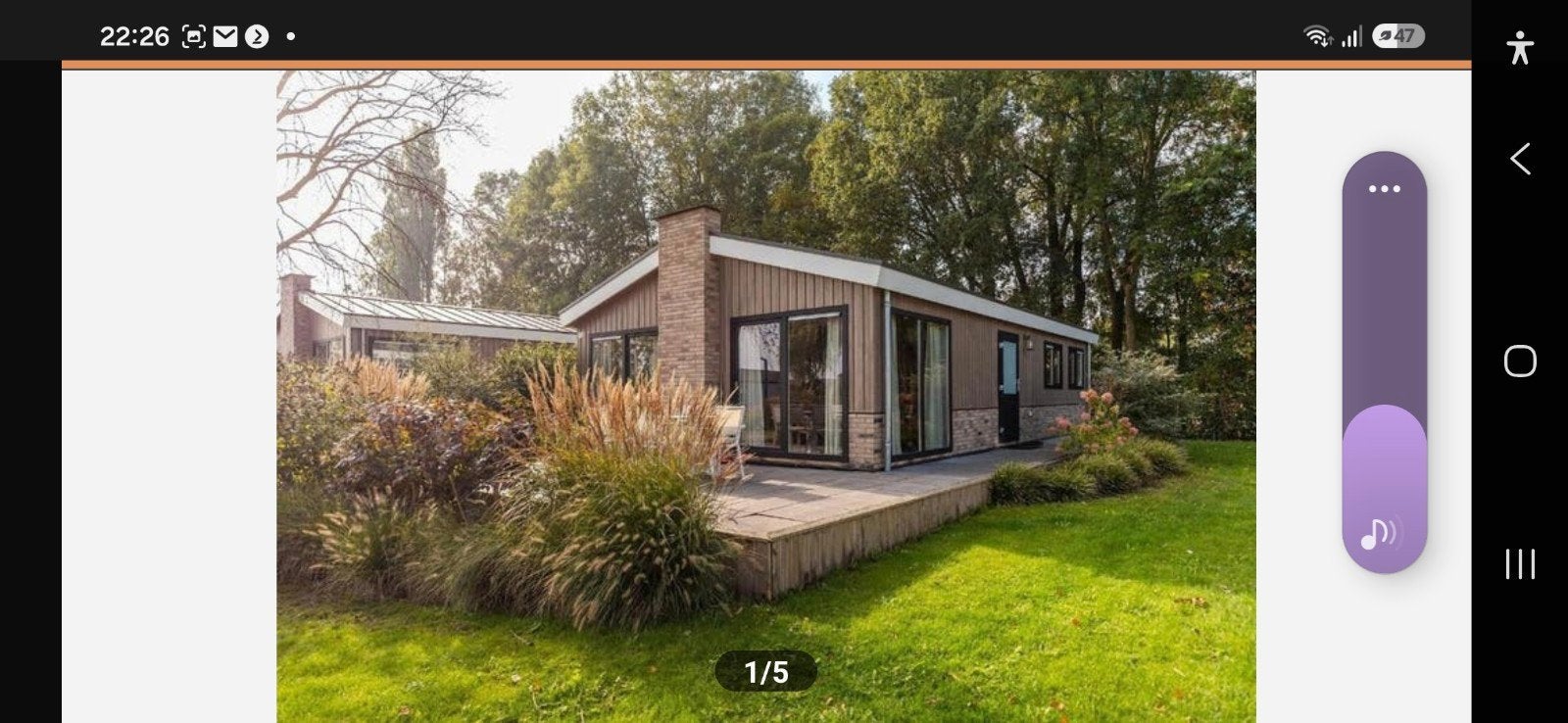 Gezocht schuurtje of chalet met stukje grond, Ophalen