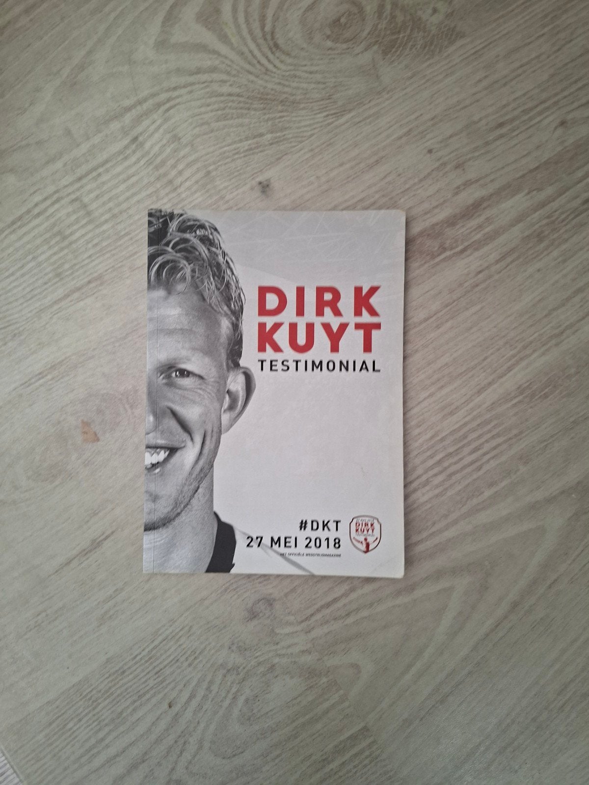 Dirk Kuyt Testimonial Boekje - Feyenoord, Ophalen of Verzenden, Zo goed als nieuw, Onbekend, Balsport