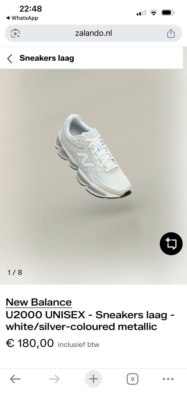 Orginele new balance 2000 serie maat 36, Ophalen of Verzenden, Zo goed als nieuw, Sneakers of Gympen