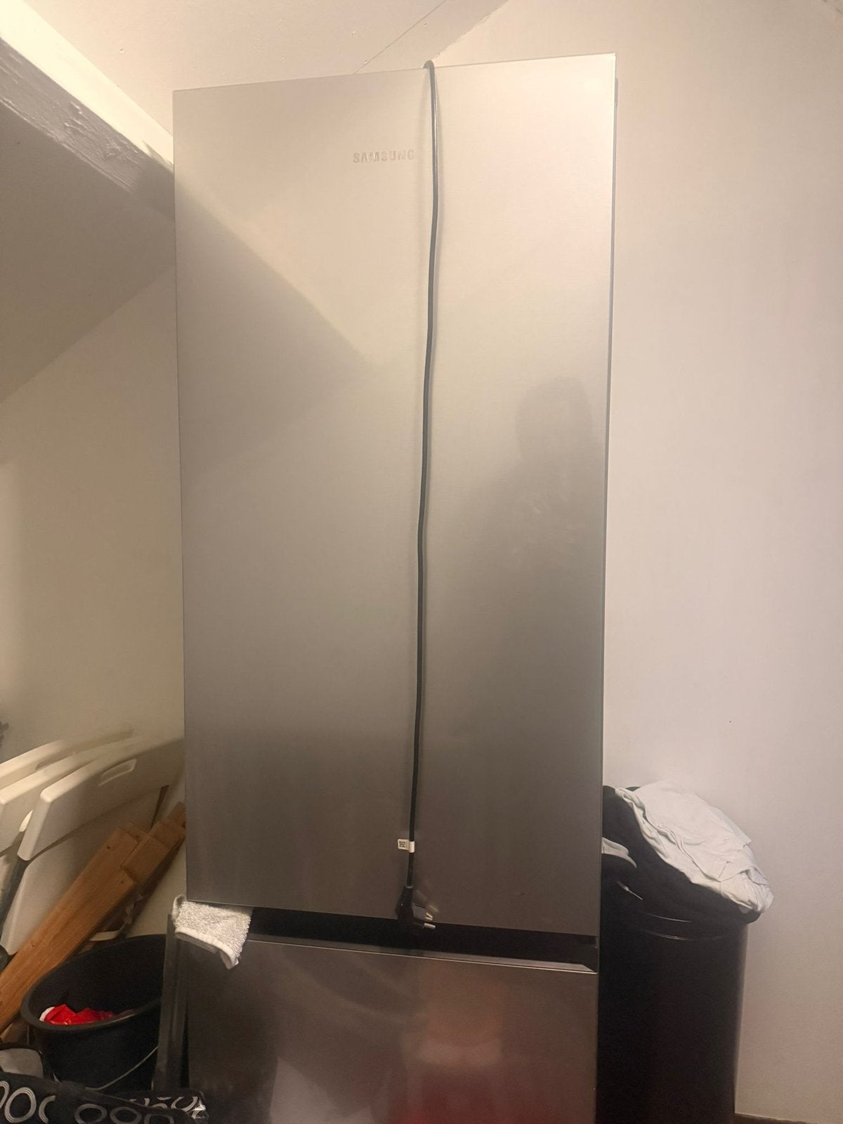 Koelkast samsung - koel/vries combinatie, Witgoed en Apparatuur, Koelkasten en IJskasten, Ophalen, 200 liter of meer, Met aparte vriezer