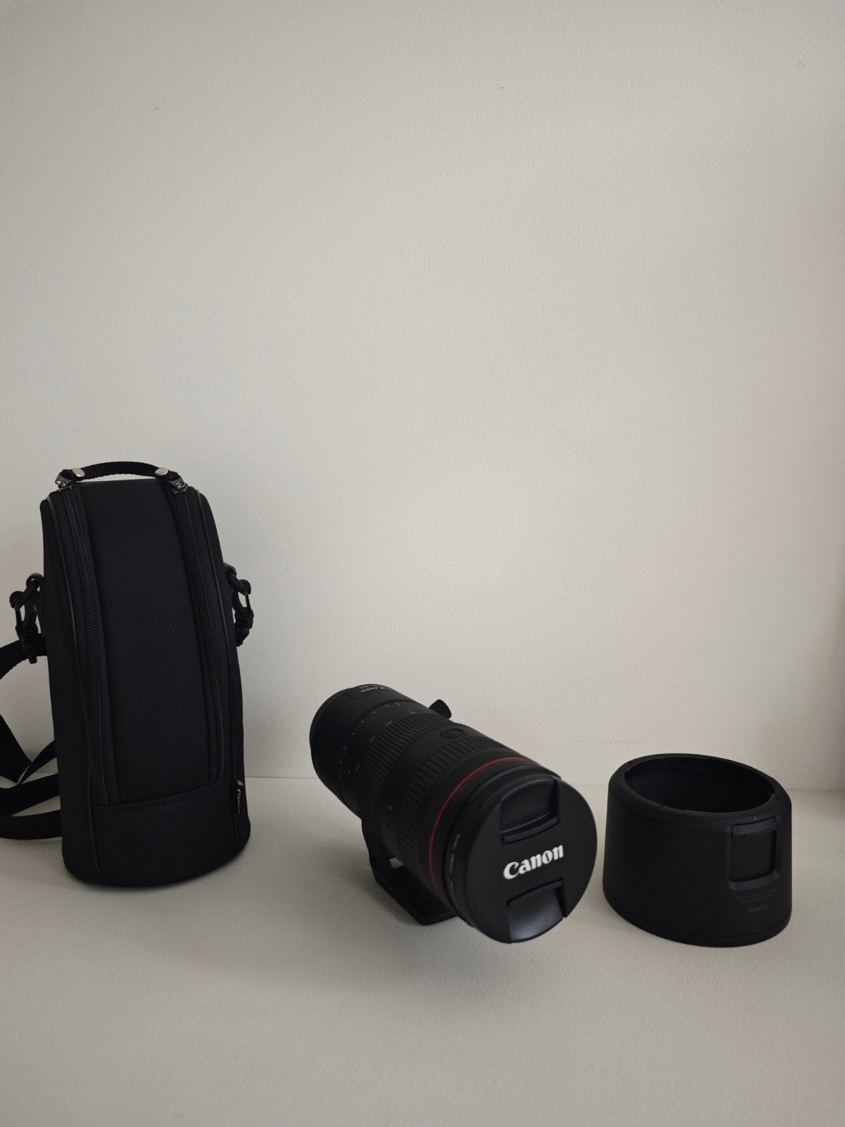 Canon RF 70-200mm F2.8 L IS USM Z lens met tas en zonnekap, Audio, Tv en Foto, Canon, Canon RF, Zo goed als nieuw, Beschermhoes/tas