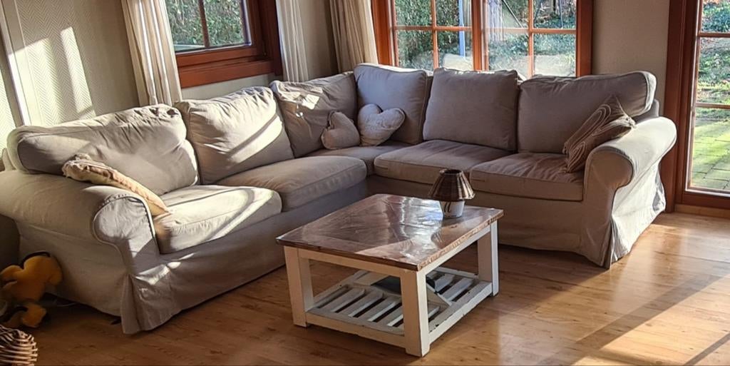 Ektorp ikea hoekbank, Ophalen, Gebruikt