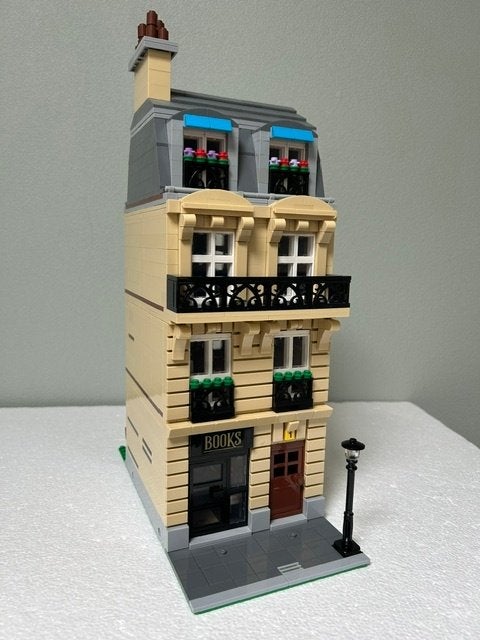 Lego modulair Swedisch Apartement Building MOC 159588, Lego, Ophalen of Verzenden, Zo goed als nieuw, Compleet