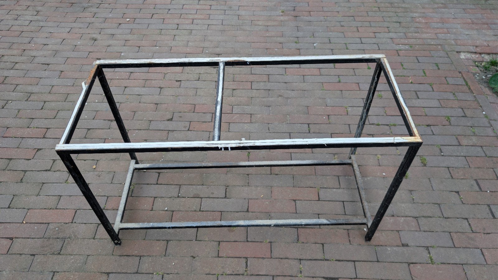 Metalen frame / onderstel / rek, Ophalen, Gebruikt