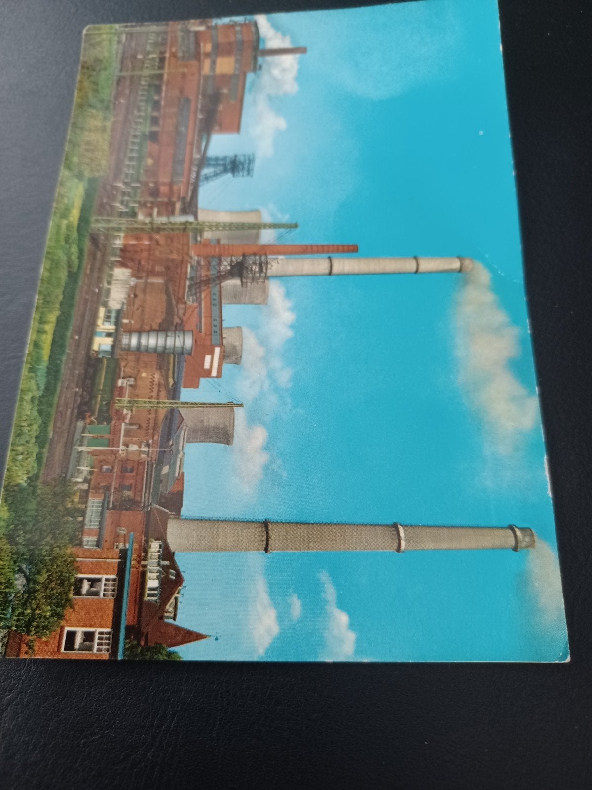 Oude ansichtkaart Oranje Nassau-mijn te Heerlen, Ophalen of Verzenden, 1940 tot 1960, Limburg
