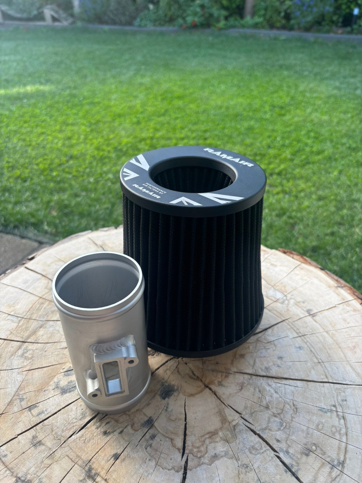 RamAir universeel performance luchtfilter intake, Ophalen of Verzenden, Gebruikt