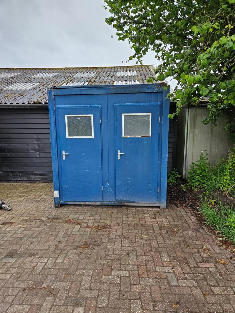 Mobiel toiletunit met 1 toilet en 1 urinoir, Ophalen of Verzenden