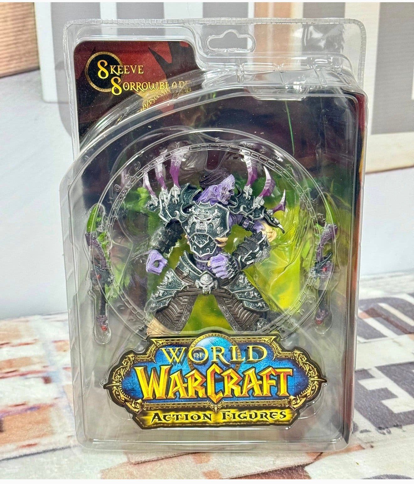World of Warcraft Series 3 - Skeeve Sorrowblade Undead Rogue, P, P, P, Nieuw