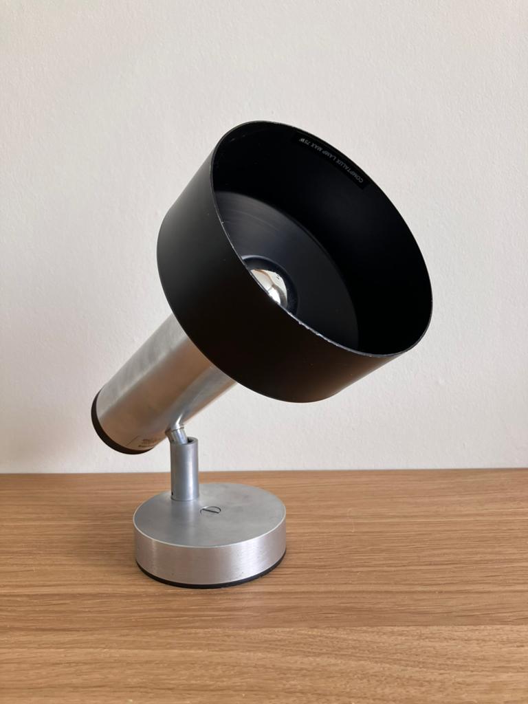 Philips ‘Coolbeam’ spot lamp, Metaal of Aluminium, Ophalen of Verzenden, Zo goed als nieuw, Space age