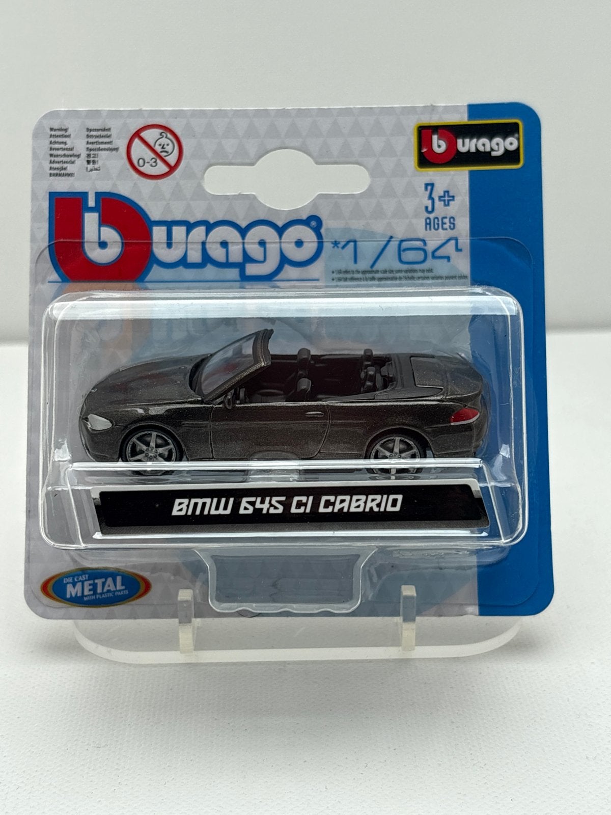 Bburago BMW 645 Ci Cabrio - Nieuw in verpakking
