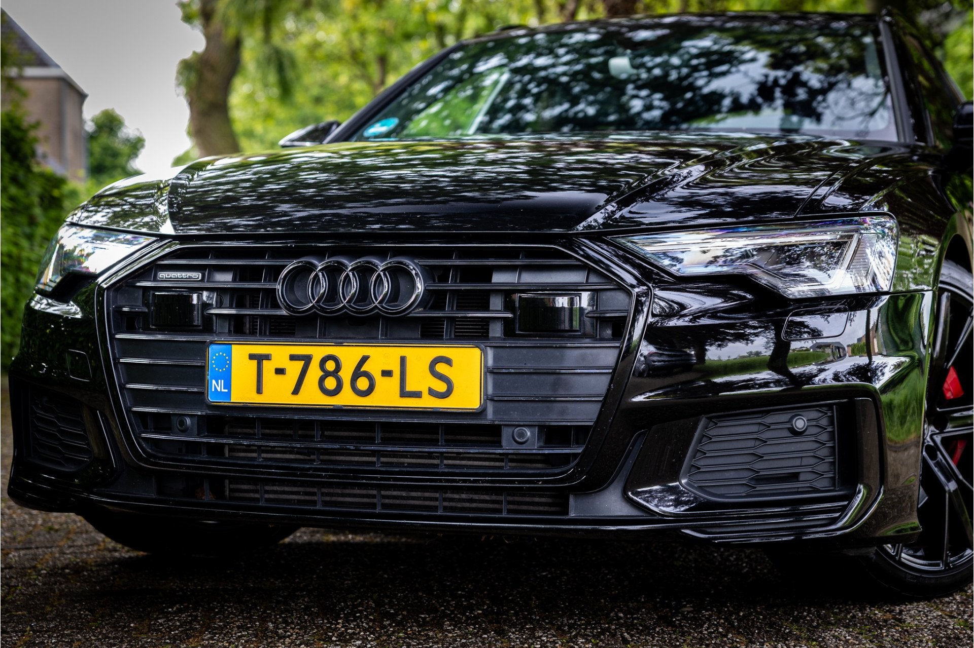 Audi A6 Avant 55 TFSI e Quattro S Line Matrix Led Panorama 2, Automaat, Gebruikt, 4 cilinders, Leder en Stof