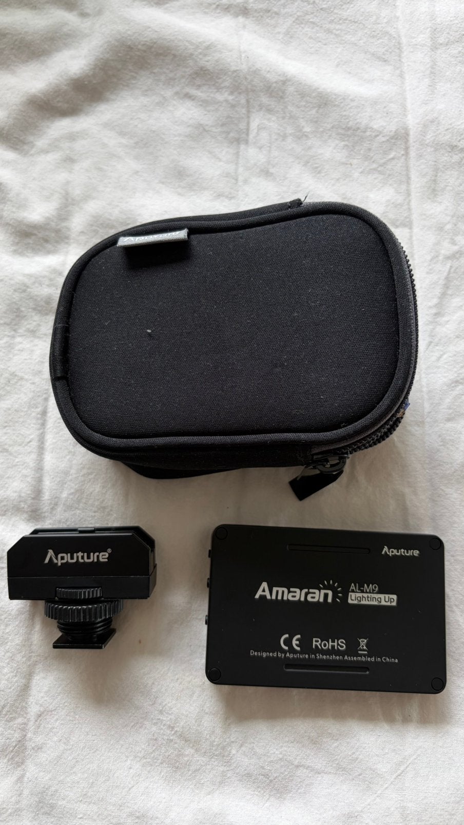 Aputure AL-M9, Ophalen of Verzenden, Zo goed als nieuw