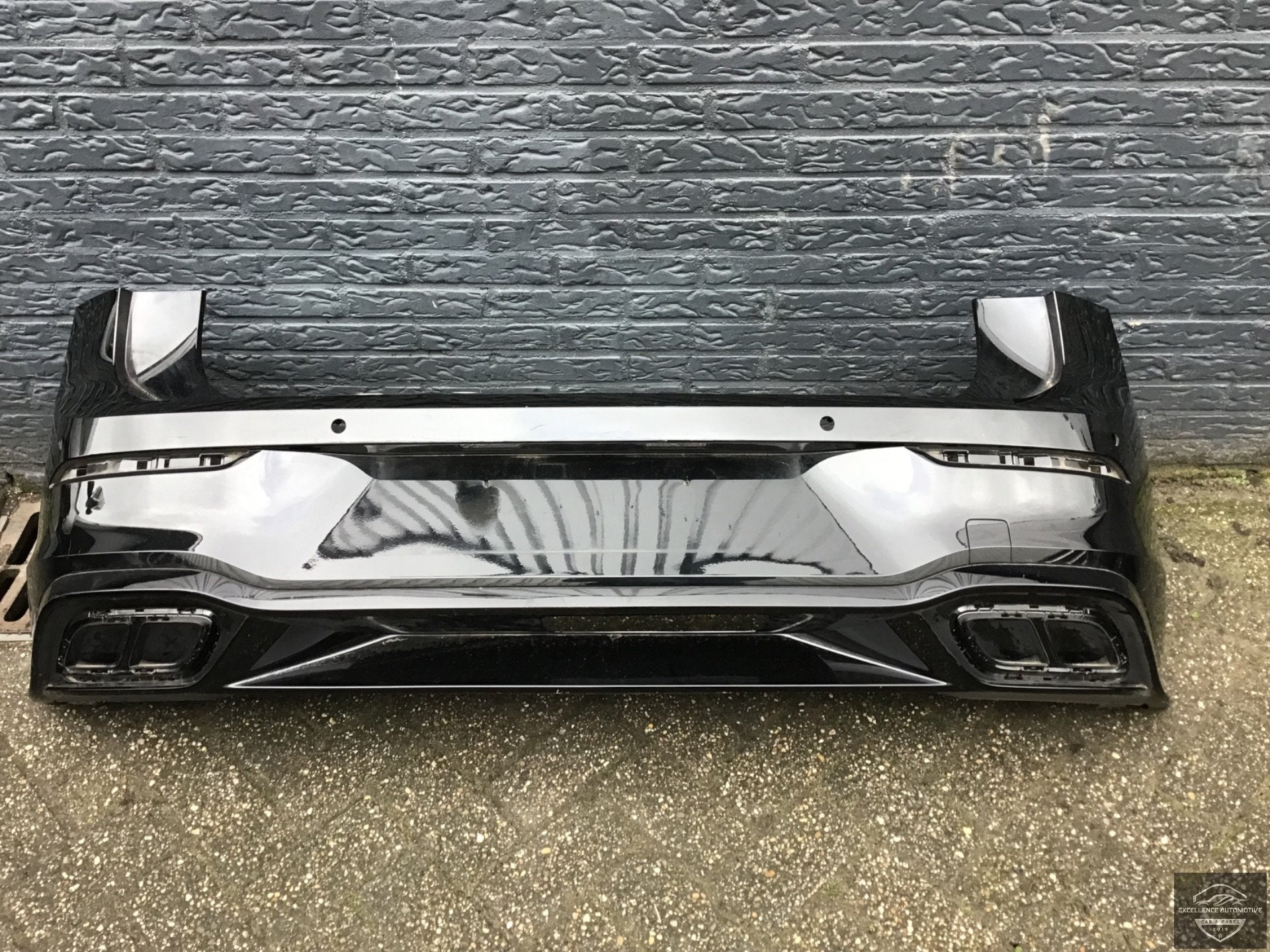 VW Golf 8 5H R-Line 2020+ Achterbumper Bumper 4xPDC Originee, Gebruikt, Volkswagen, Volkswagen AG, Achter