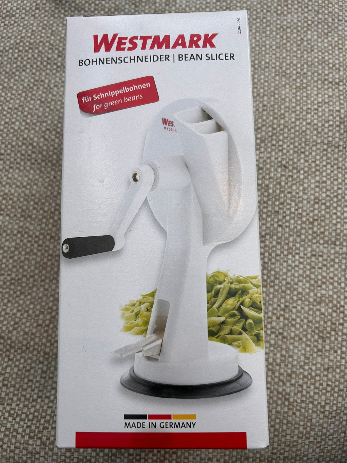 Snijbonen machine, 4 liter of meer, Ophalen of Verzenden, Zo goed als nieuw, 3 snelheden of meer