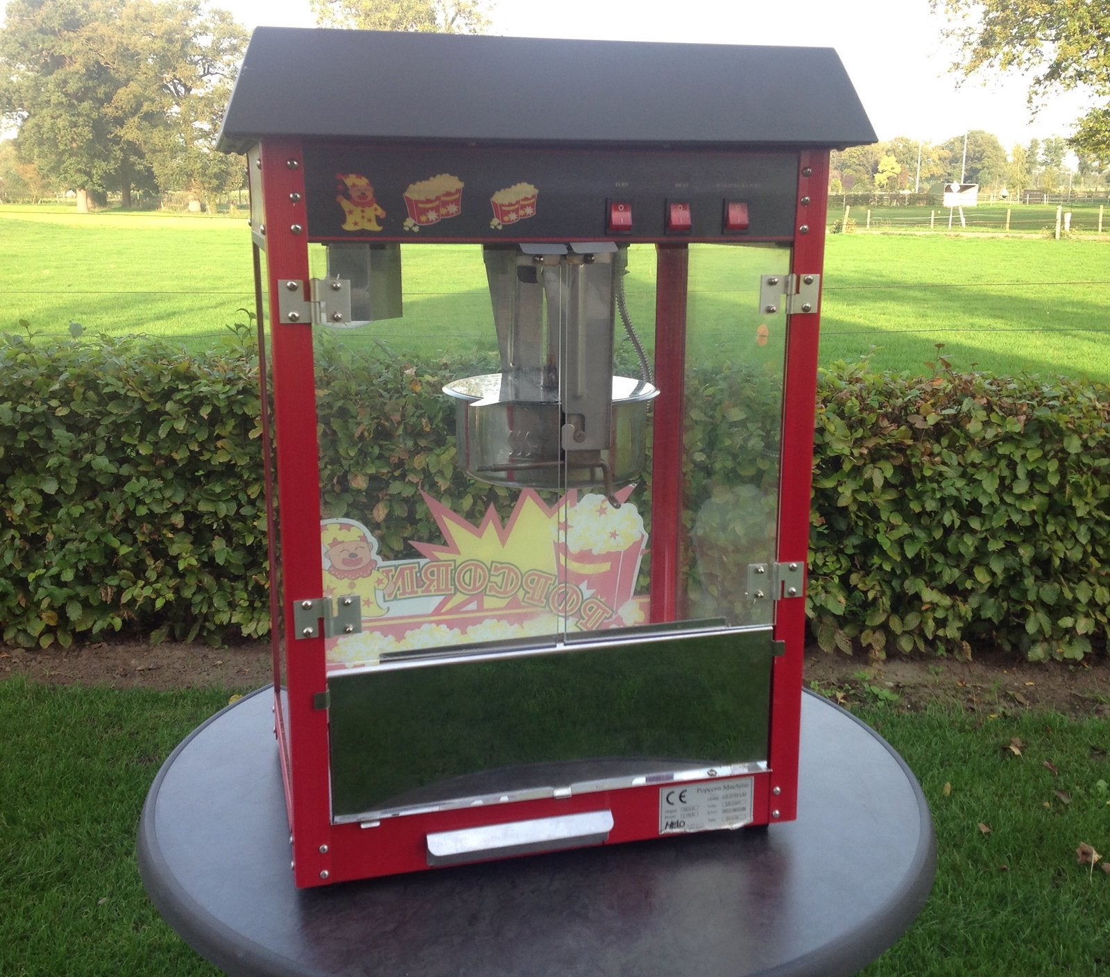 Suikerspin popcorn suikerspinmachine popcornmachine machine, Ophalen, Zo goed als nieuw, Overige