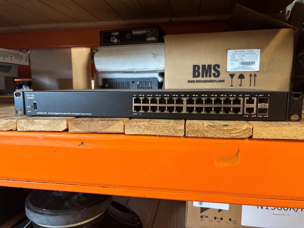 Cisco SG250X-24P, Computers en Software, Netwerk switches, Ophalen, Onbekend, Onbekend, Cisco