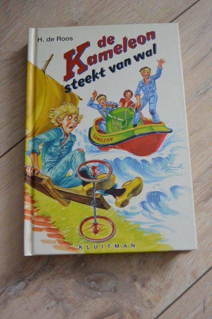 Boek de Kameleon steekt van wal - H. de Roos, Ophalen of Verzenden, Gelezen, H. de Roos, Fictie algemeen