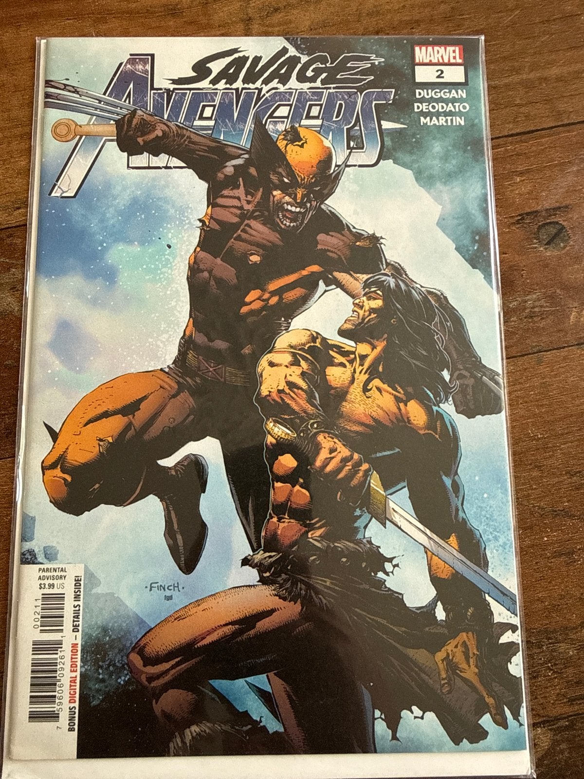 Savage Avengers #2 Marvel Comic - Duggan, Deodato, Martin, Eén comic, Ophalen of Verzenden, Nieuw, Amerika