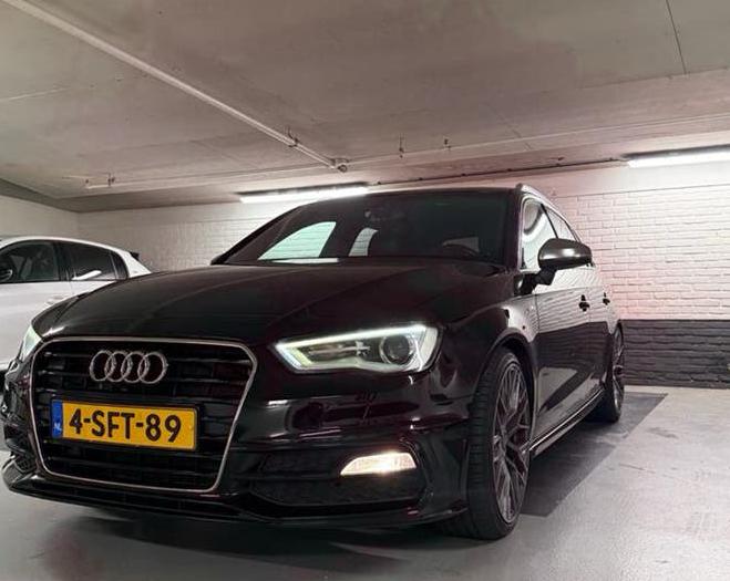 Audi A3 1.4 Tfsi COD Sportback 2013 Zwart, Auto's, Audi, Zwart, Origineel Nederlands, 1395 cc, 1500 kg
