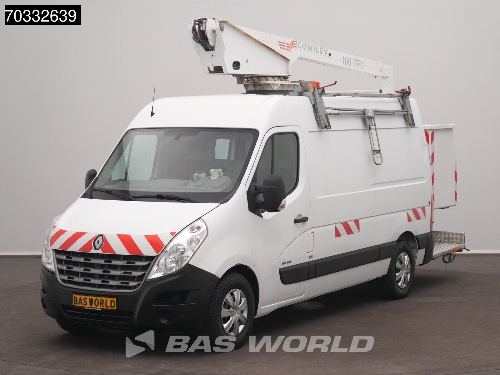 Renault Master 125PK Hoogwerker L2H2 Airco Cruise Parkeersen, Euro 5, Gebruikt, 4 cilinders, Renault