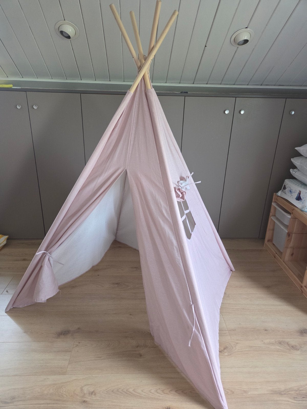 Roze Tipi Tent voor Kinderen - Speeltent, Ophalen, Gebruikt