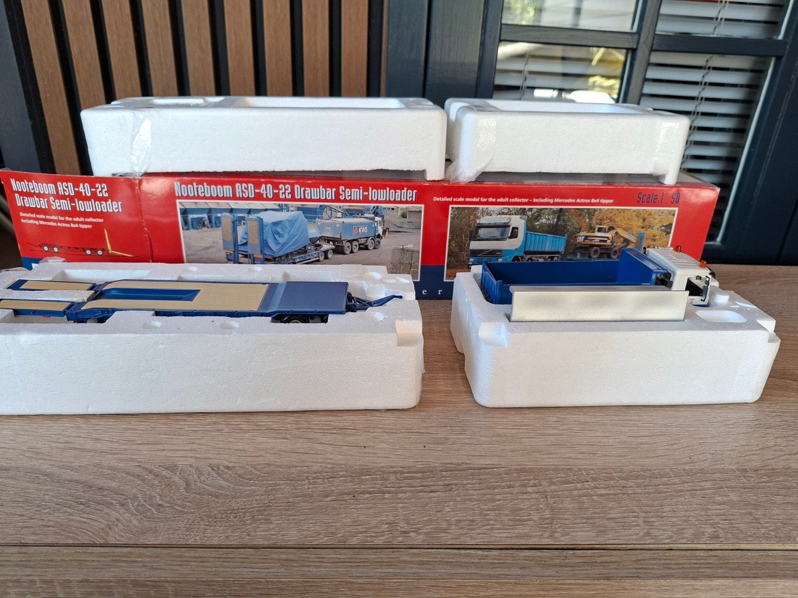 Vrachtwagen in KWS kleuren - Nooteboom ASD-40-22, Ophalen of Verzenden, Zo goed als nieuw, Bus of Vrachtwagen