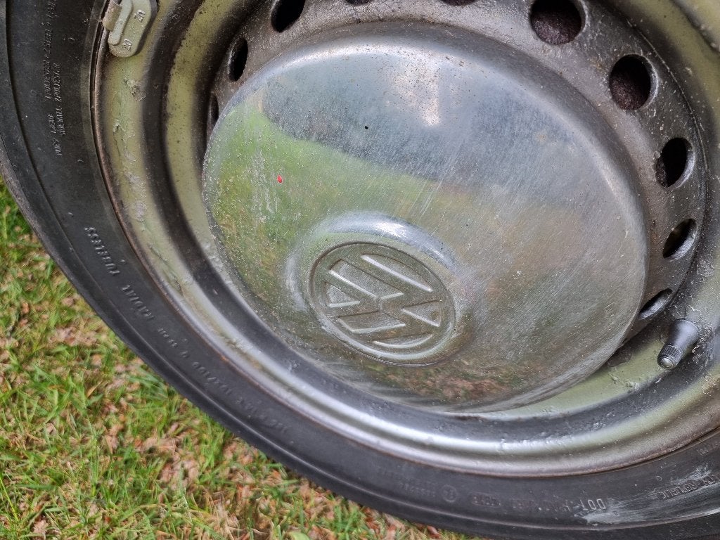 Wieldoppen volkswagen t3 bus, Ophalen