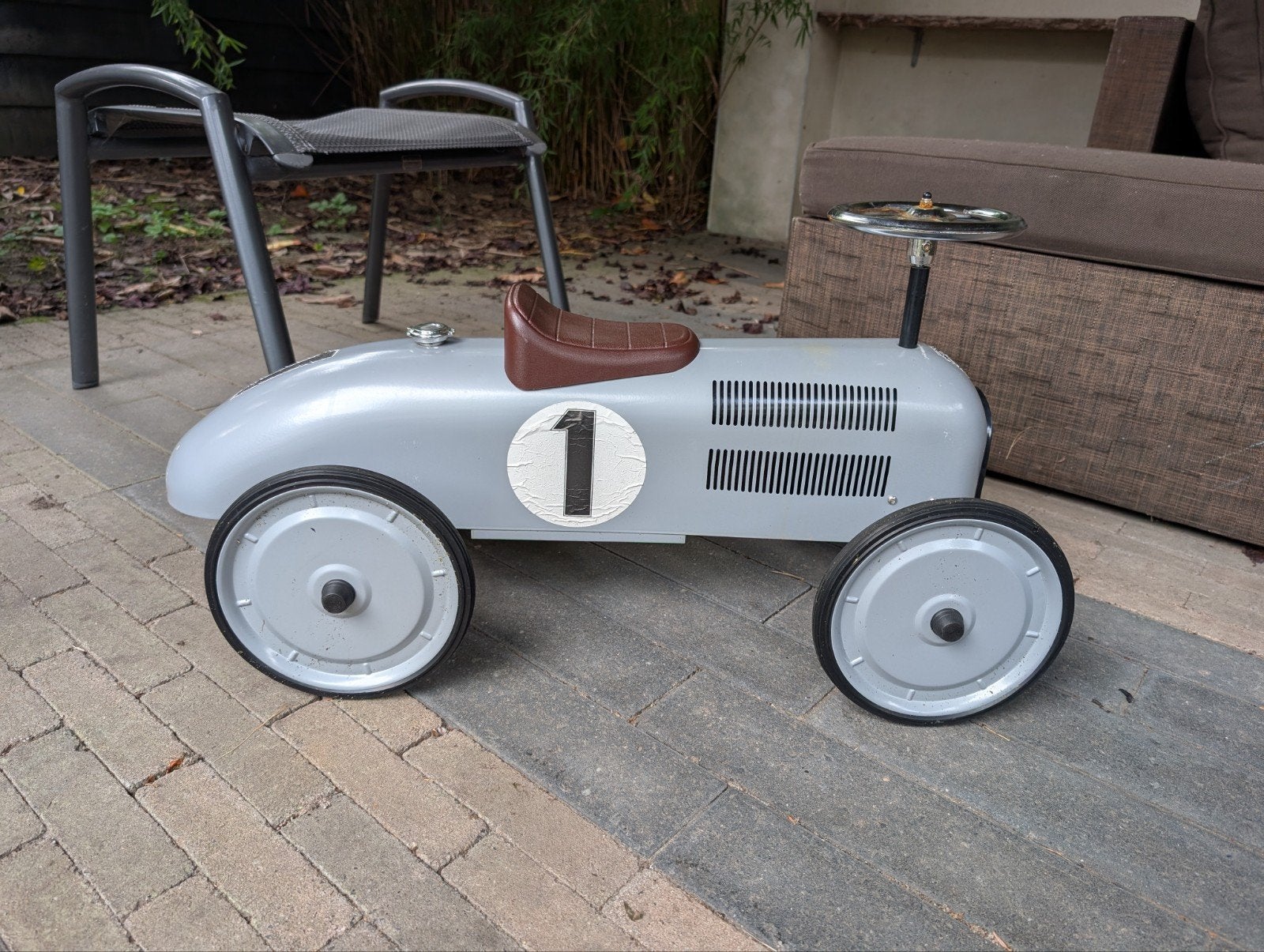 Retro Roller loopauto, Kinderen en Baby's, Ophalen, Gebruikt, Loopvoertuig